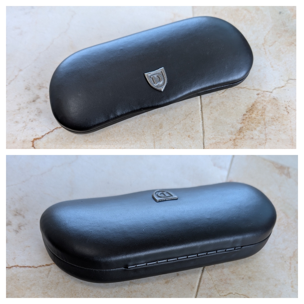 Dita Black Rectangular Glasses With Case - image 2